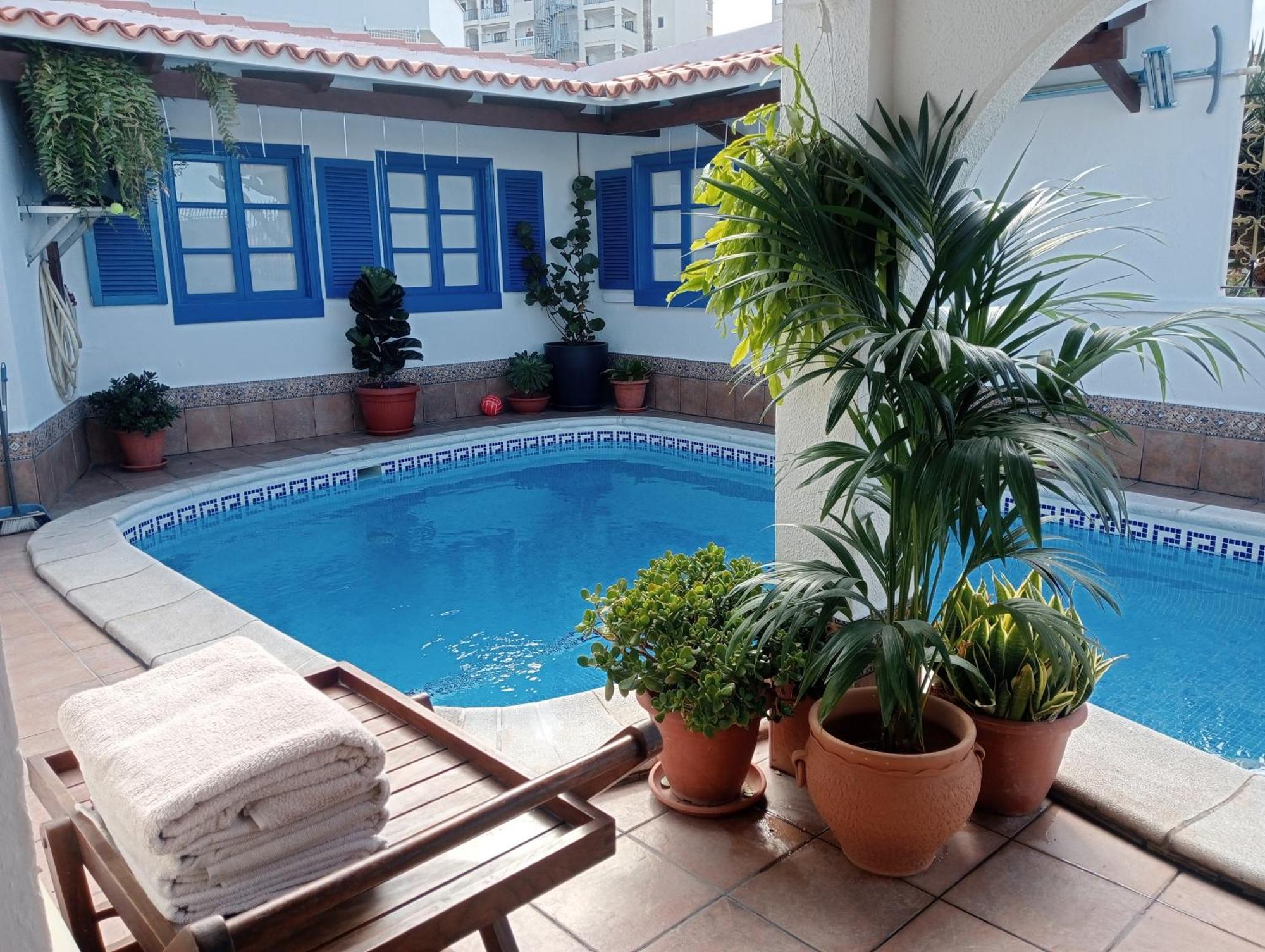 Beautiful Holiday Villa With Heated Private Pool, Los Cristianos 로스크리스티아노스 외부 사진